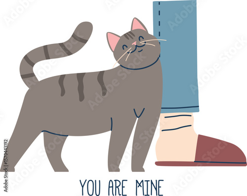 You mine cat pet language