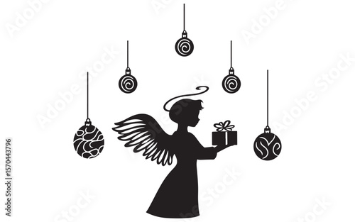 fishing on hook christmas