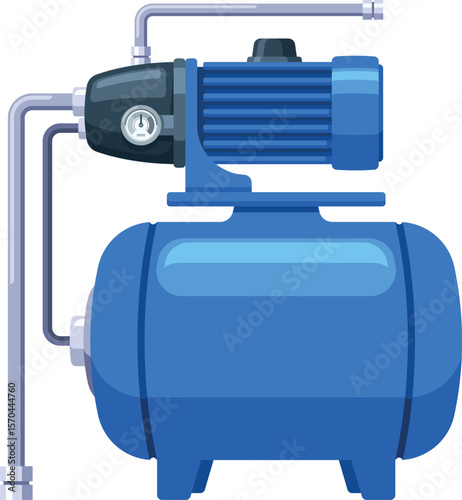 Technical pump water station equipment