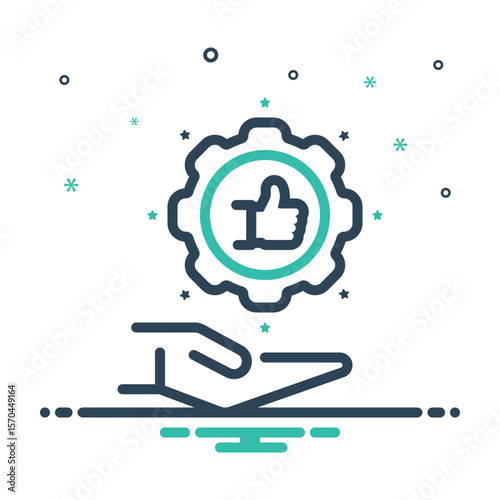 Mix icon for exemplary practices