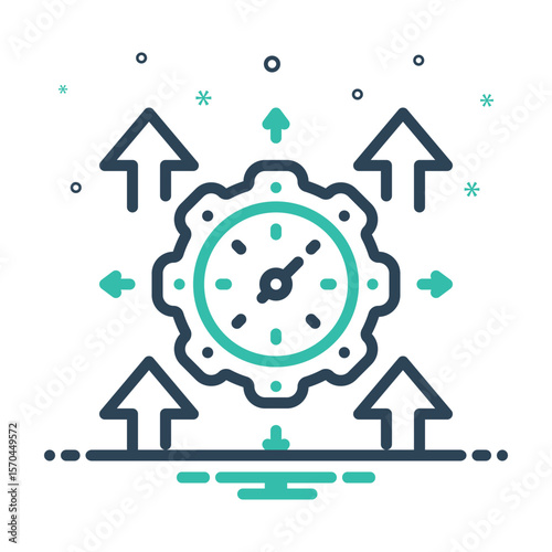 Mix icon for optimal performance