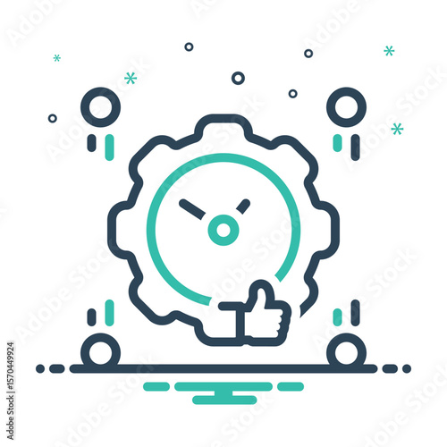 Mix icon for reliable practices