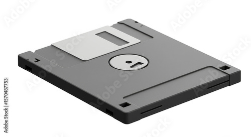 Floppy Diskette Vintage Data Storage Retro Computer Obsolete Tech PNG
