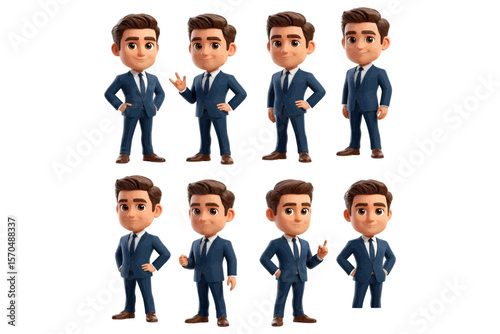 collage of business people