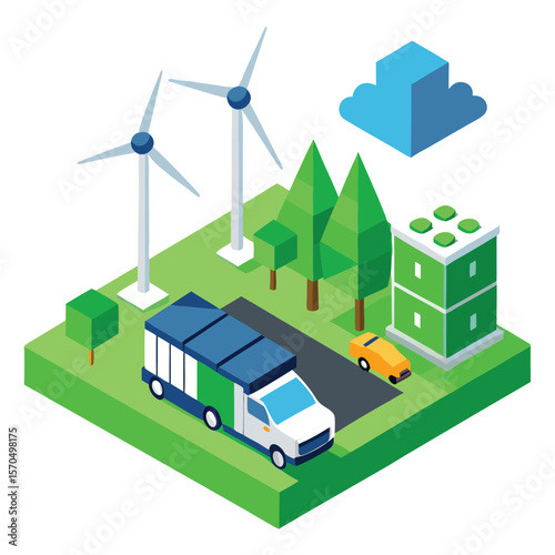 Green Hydrogen Power Plant With Solar Energy Integration