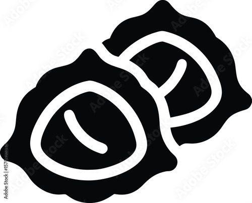 Dumpling icon design