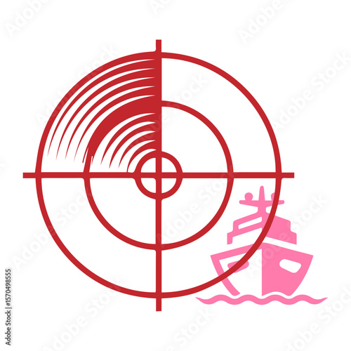 ship radar screen icon