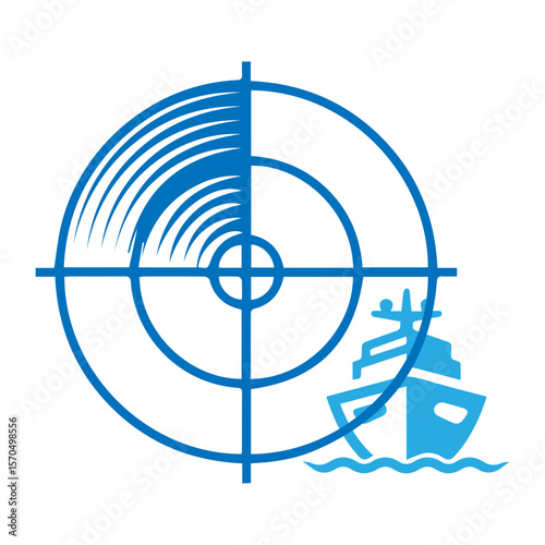 ship radar screen icon