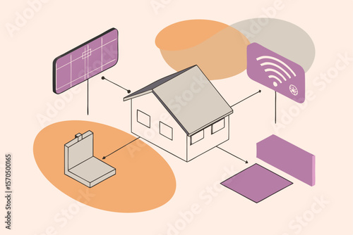 Smart Home Security Technology With Smart System Components