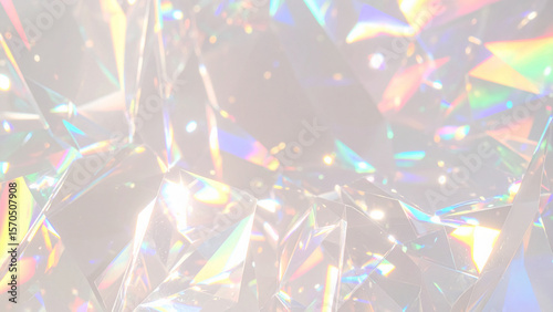 綺麗なクリスタルの背景素材	
