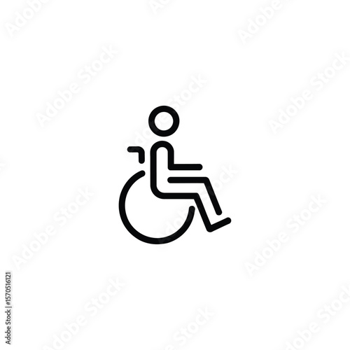 Wheelchair accessibility icon