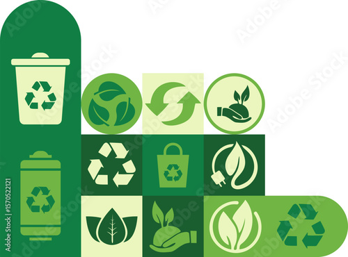 Mozaic Recycle Bin Corner