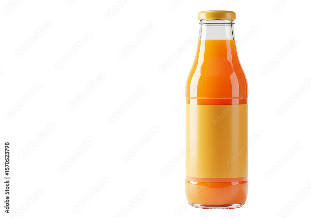Juice Bottle Drink Orange Glass Transparent Background Advertisement Juice Bottle Drink Orange Glass Transparent Background Advertisement