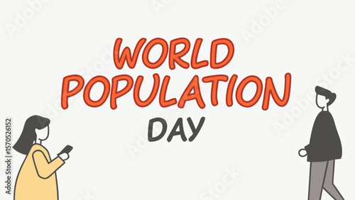 World population day graphic