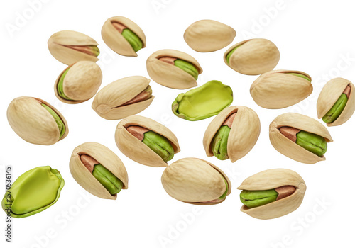 Pistachio Nuts Healthy Snack Food Isolated Transparent Background