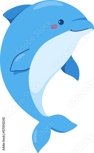 Cute Dolphin Cartoon