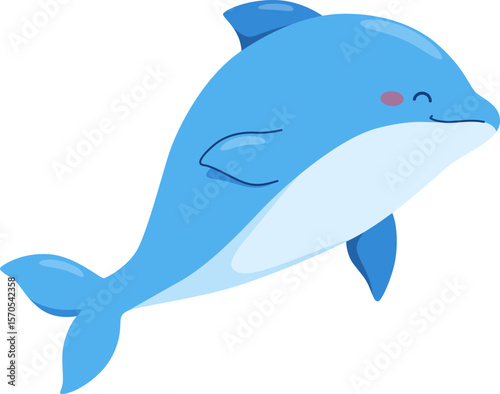 Cute Dolphin Cartoon