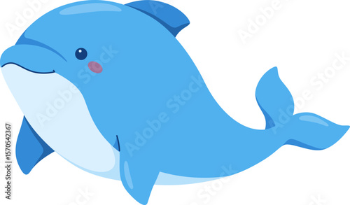 Cute Dolphin Cartoon