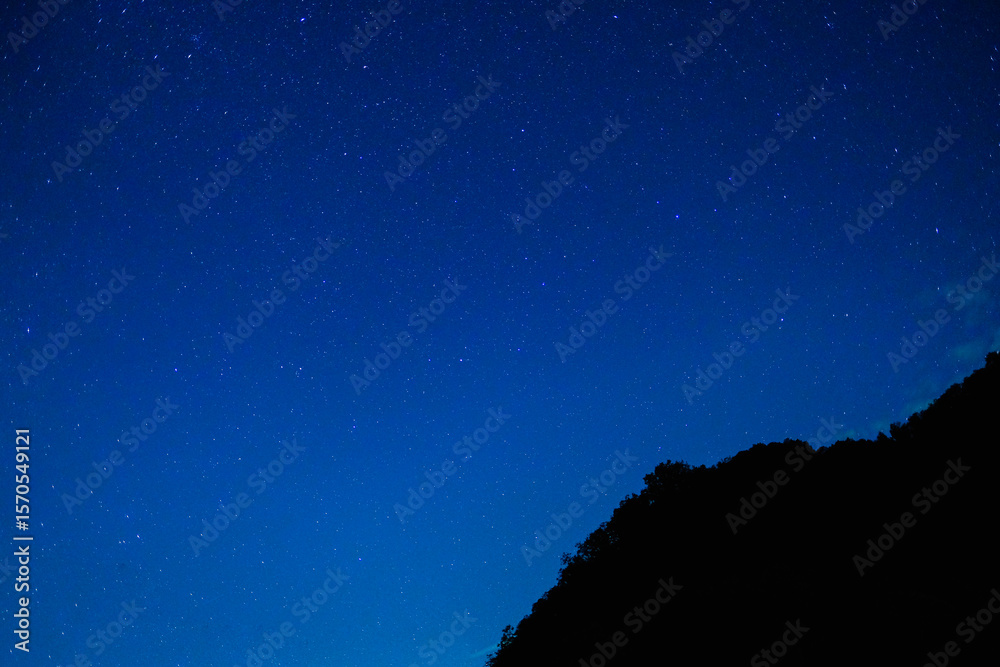 Naklejka premium 星空