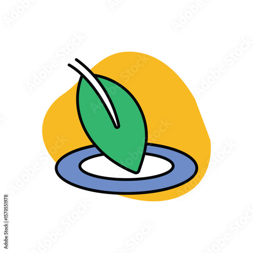 Nature Icon vector stock illustration