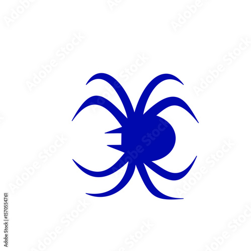 Spider siluet illustration