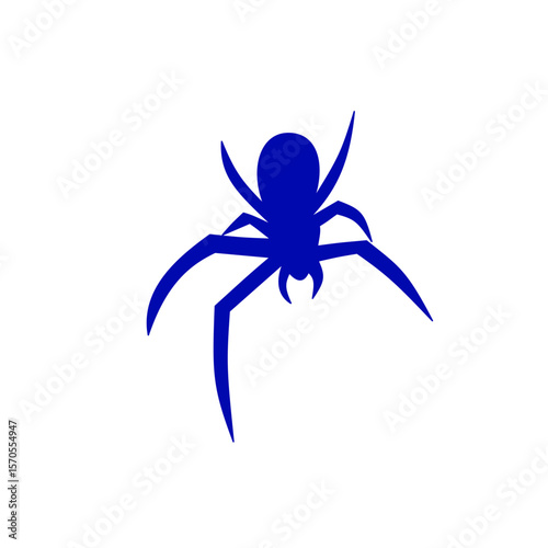 Spider siluet illustration