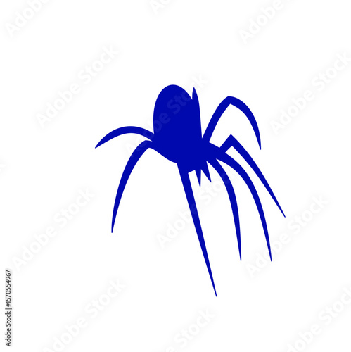 Spider siluet illustration