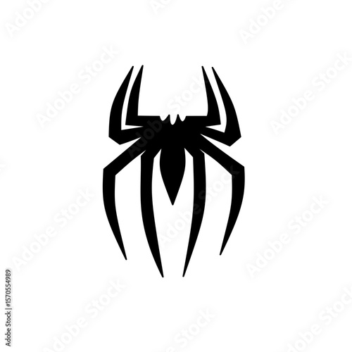 Spider siluet illustration