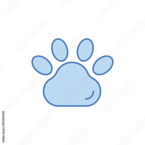 Wildlife Icon vector stock illustration