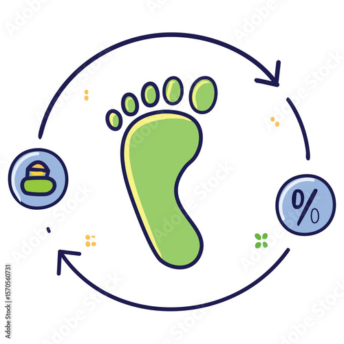 Carbon Neutrality Icons