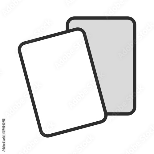 Referee Cards Sport Game Rule Violation Penalty Icon
