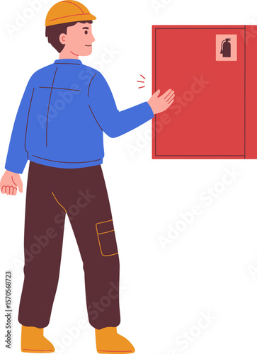 Using a fire extinguisher 1

