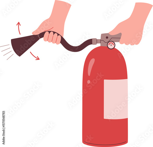Fire safety fire extinguisher step 4

