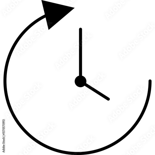 Time and Clock Icon