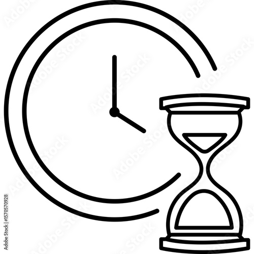 Time and Clock Icon