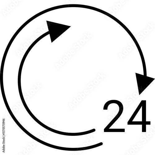 Time and Clock Icon