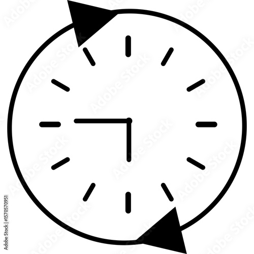 Time and Clock Icon
