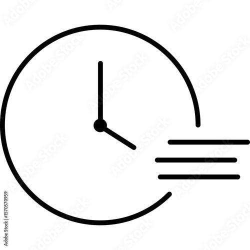 Time and Clock Icon