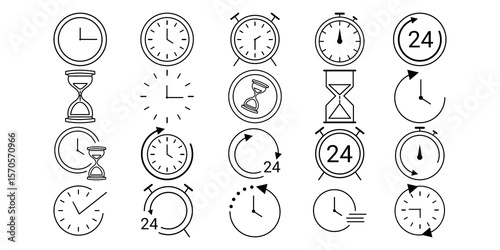 Time and Clock Icon