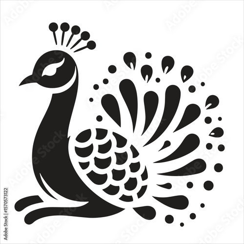 Peacock svg