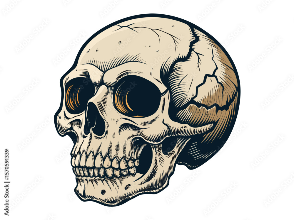 Obraz premium skull