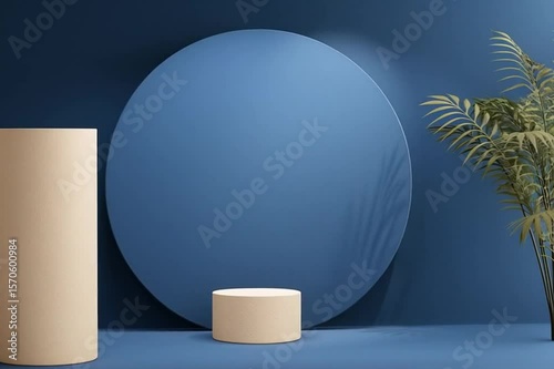 abstract blue background