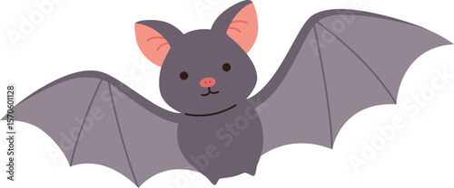 Cute Bat nocturnal animal

