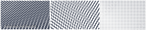 Abstract background with black ovals on white background. Irregular array or matrix in scientific style. Cover design template. 3D illustration for brochure, poster, presentation, flyer or banner.