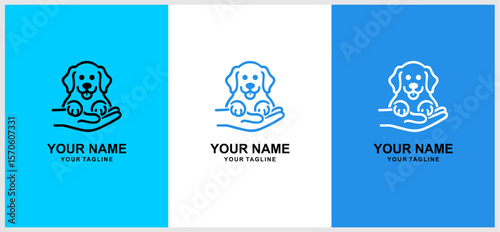 vector dog logo design2.eps