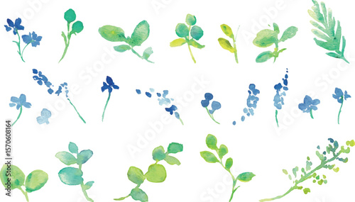 水彩画。水彩タッチの向日葵と草木の夏フレーム。ひまわりのベクターイラスト。
Watercolor painting. Summer frame of watercolor sunflowers and plants. Vector illustration of sunflowers.