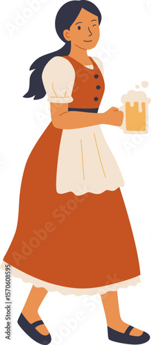 Octoberfest Beer Festival People