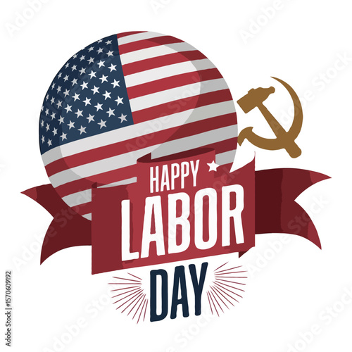 Creative Labour Day Vector Design for Posters and Banners