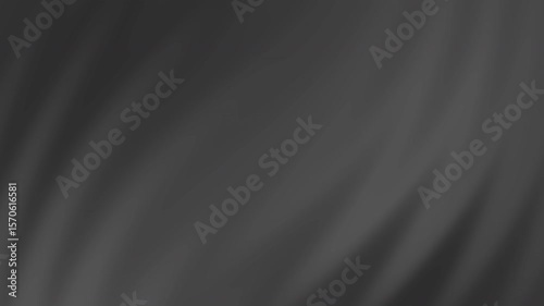Glass swirls form abstract pattern on grey background. Suitable for web banners, digital backgrounds, and artistic design projects.