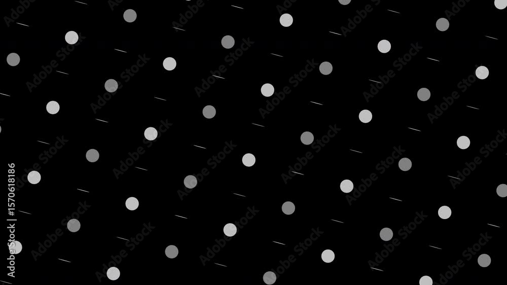 Circle Shape Rotate Loop 4K Animation Background